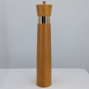 Cravings by Chrissy Teigen Peppermill Grinder 12.2 Inch Tall Natural Rubberwood